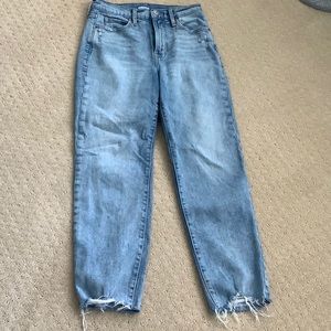 Old Navy High Rise Straight Jeans